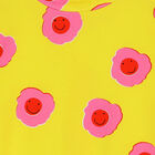 مايوة بنات بطبعة الزهور باللون الاصفر, 1, hi-res