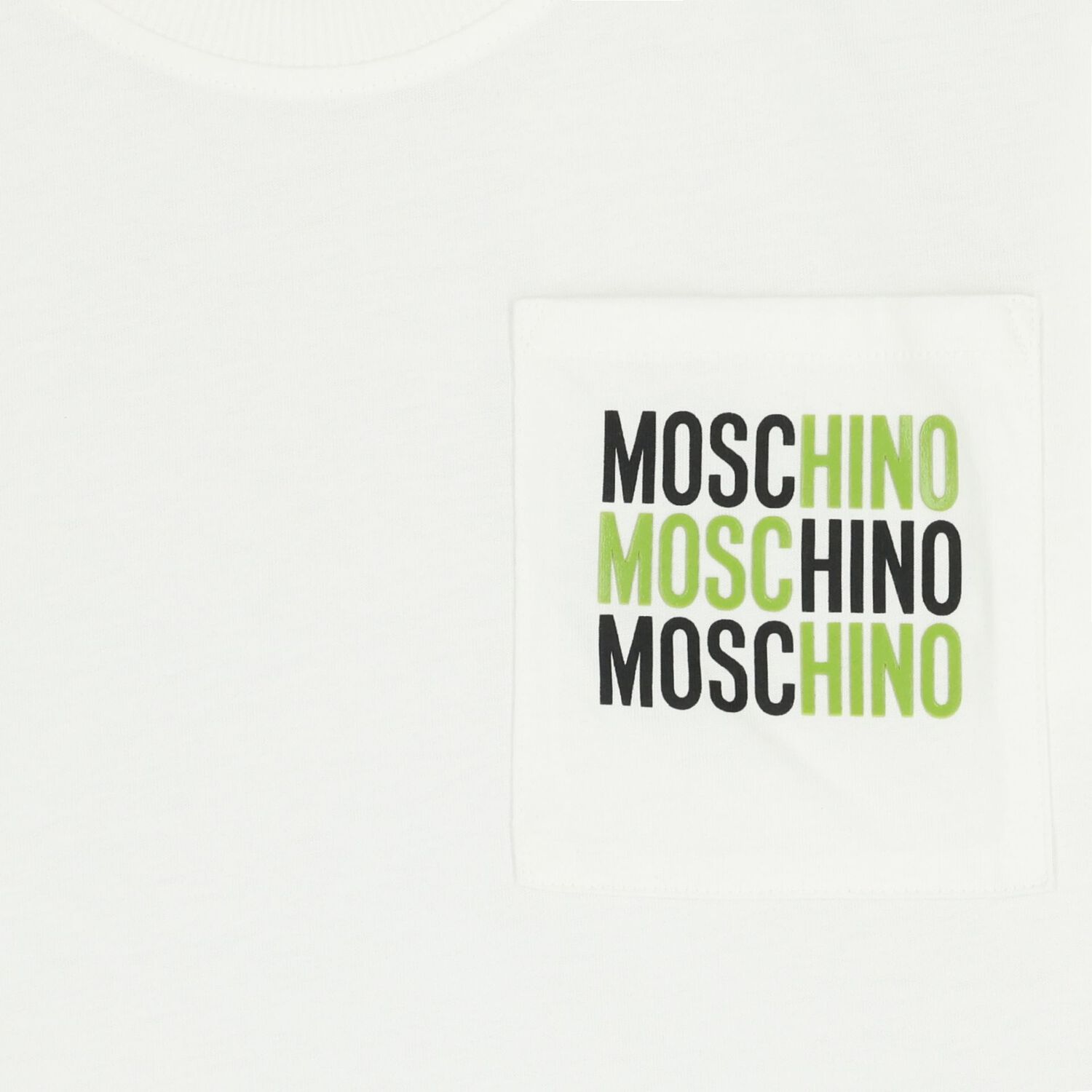 Boys White & Green Logo Shorts Set, 2, hi-res