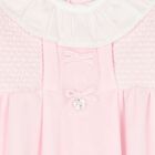 Baby Girls Pink Babygrow, 1, hi-res