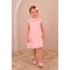 Girls Pink Ruffled Dress, 1, hi-res