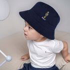 Boys Navy Blue & Yellow Reversible Hat, 1, hi-res