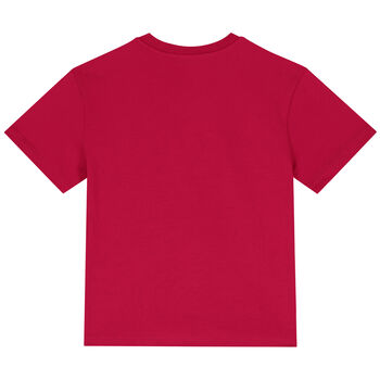 Girls Pink Butterfly T-Shirt
