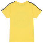 Boys Yellow Logo T-Shirt, 3, hi-res