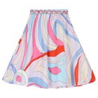 Girls Multi-Coloured Iride Skirt, 1, hi-res