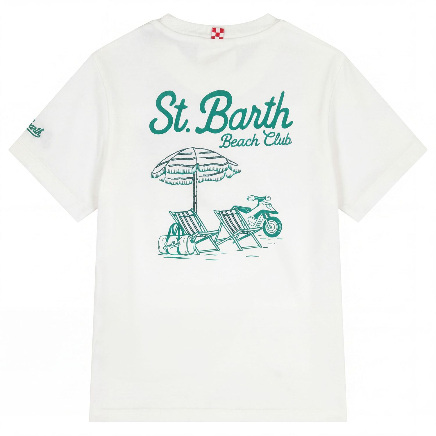 Boys White Logo T-Shirt, 1, hi-res