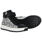 Black & White Logo Trainers, 1, hi-res