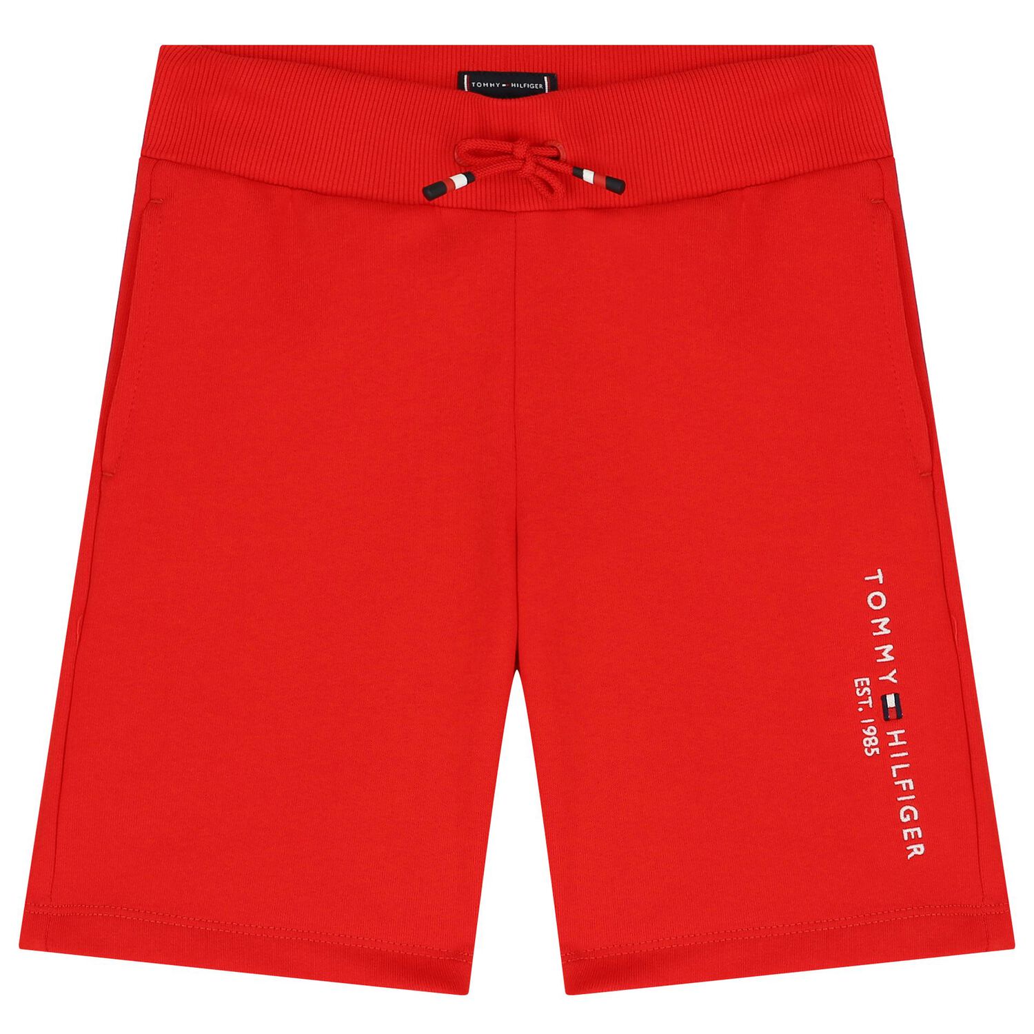 Boys White & Red Logo Shorts Set, 3, hi-res image number null
