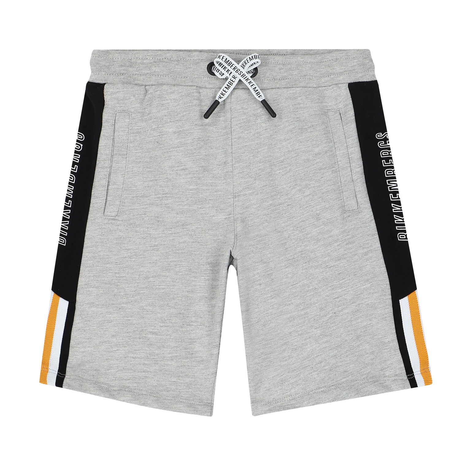 Boys Grey & Black Cotton Short, 1, hi-res image number null