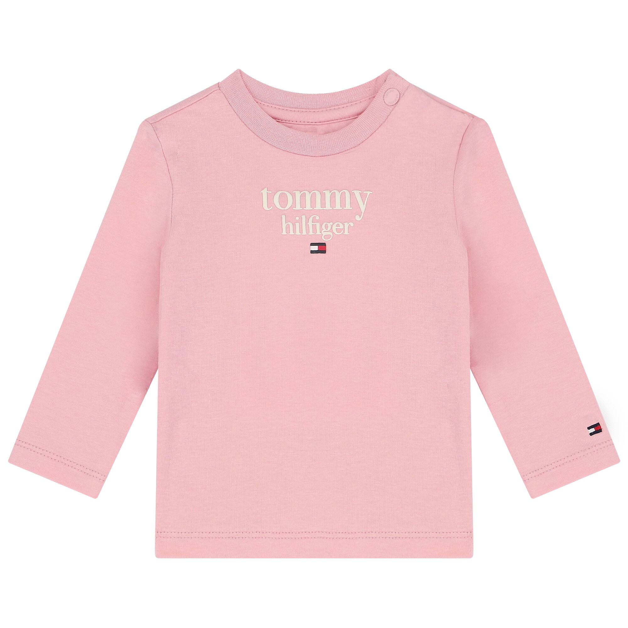 Tommy hilfiger 2025 pink long sleeve