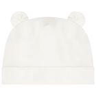 طقم هدايا افرول اطفال بالشعار بطبعه تيدى بير باللون العاجى, 1, hi-res