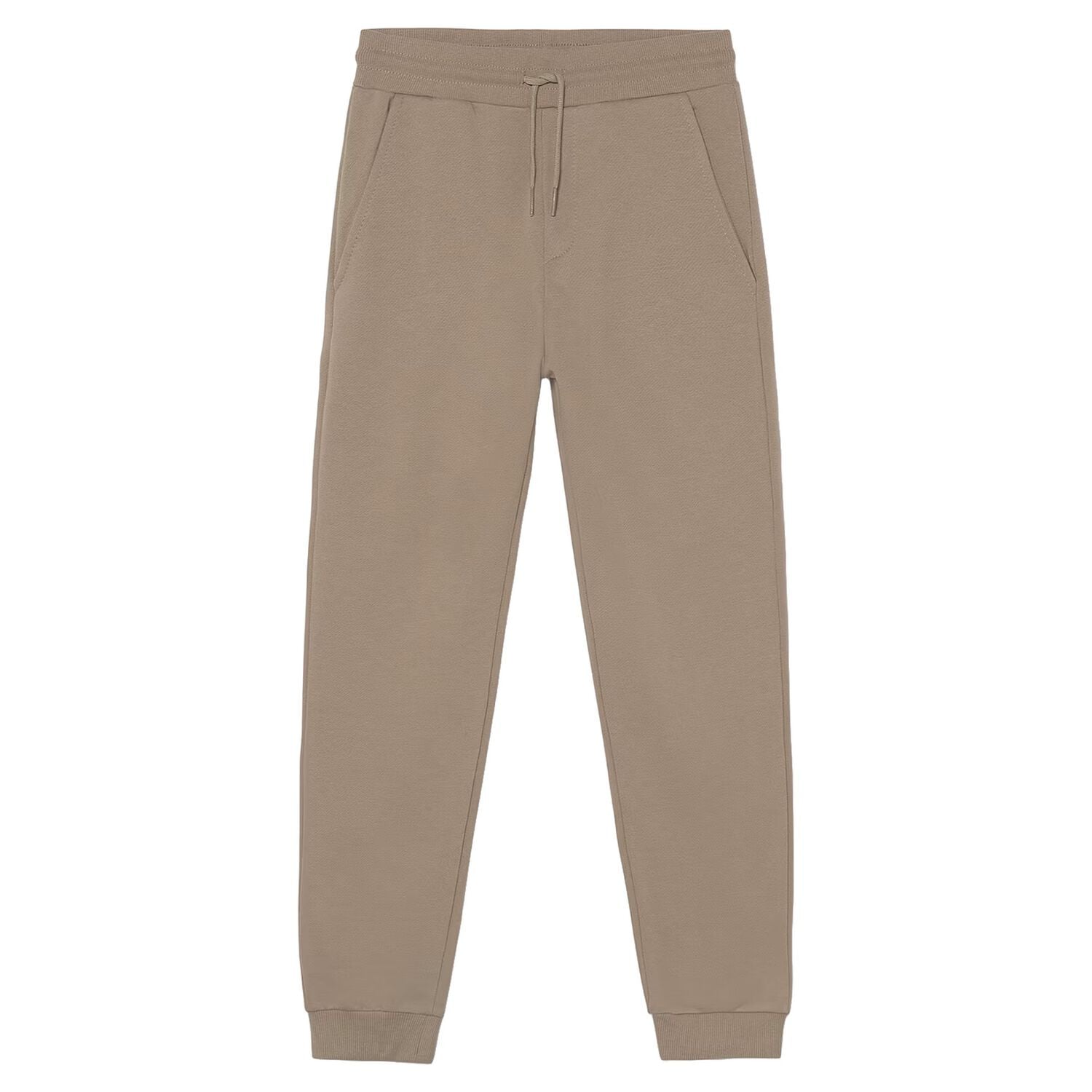 Boys Beige Joggers, 3, hi-res
