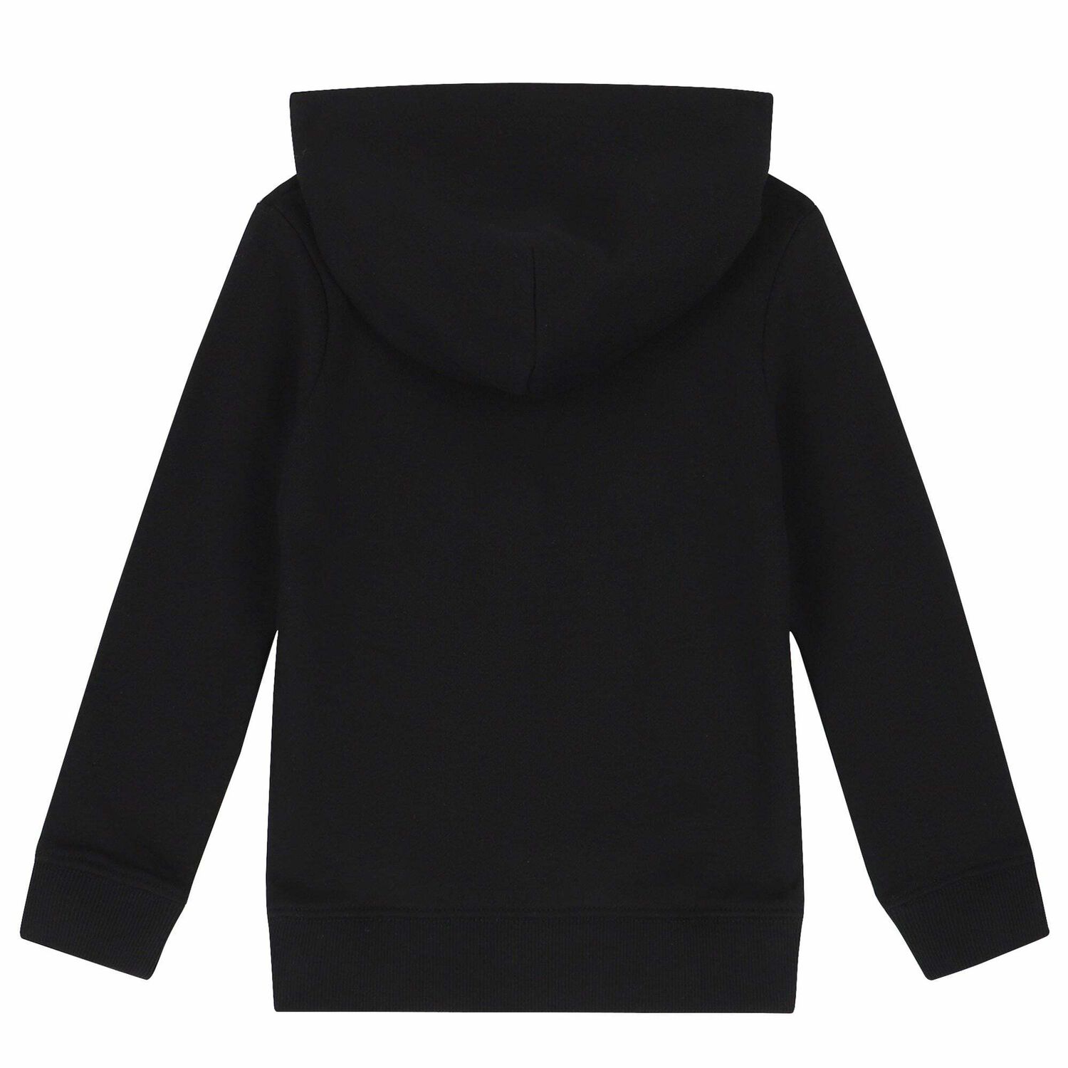 Boys Black Logo Hoodie, 1, hi-res image number null