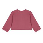 طقم تنورة وردي وعاجي للفتيات الصغيرات, 1, hi-res