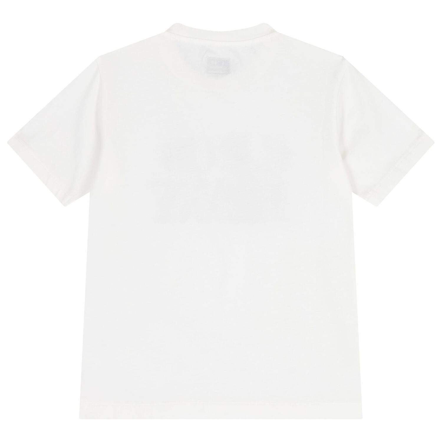 Boys White Logo T-Shirt , 1, hi-res