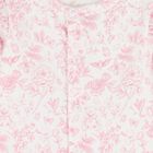 Baby Girls White & Pink Floral Babygrow Gift Set, 1, hi-res