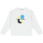 White Logo Sweatshirt, 1, hi-res