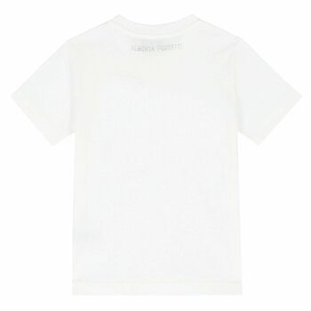 Girls White Logo T-Shirt