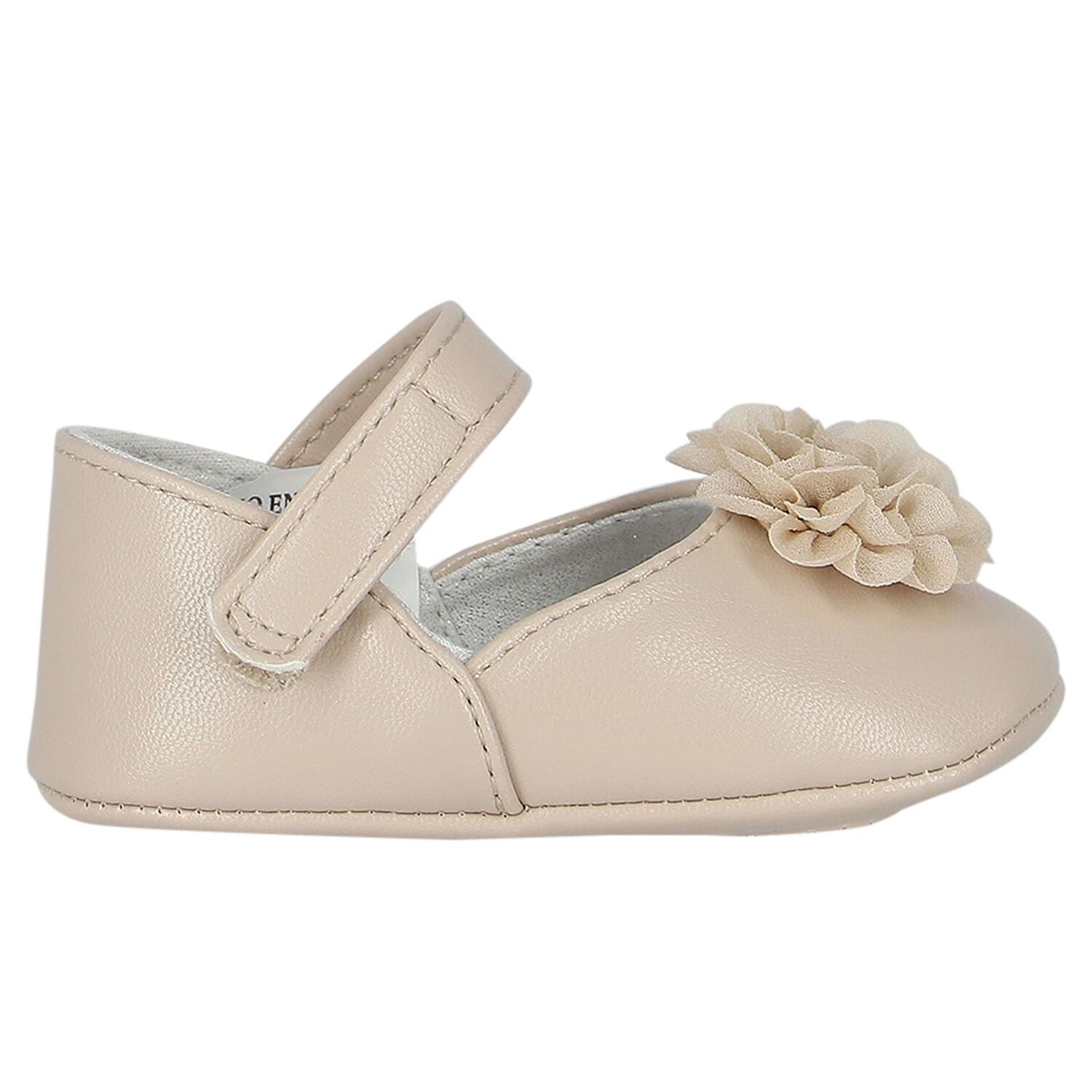 Baby Girls Ivory Pre Walker Shoes, 4, hi-res image number null