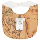 Ivory & Beige Geo Map Babygrow Gift Set, 1, hi-res