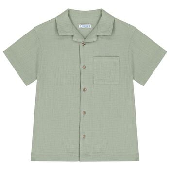 Boys Green Shirt