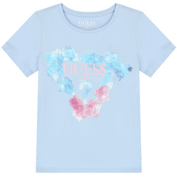 Girls Blue Logo T-Shirt