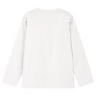 Boys White Wolf Long Sleeve Top, 2, hi-res
