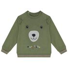 Younger Boys Green, Blue & Grey 3-Piece Tracksuit, 1, hi-res