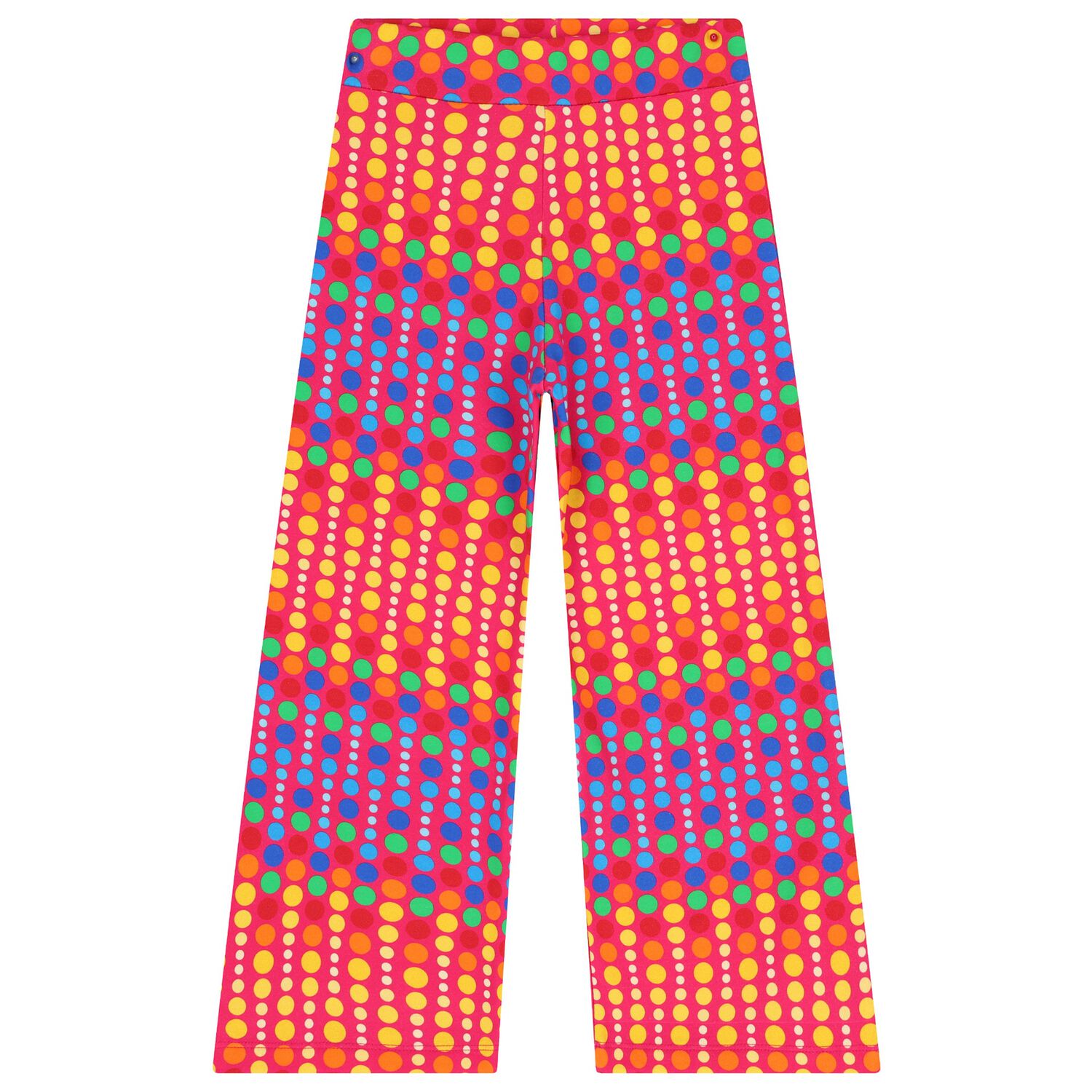  بنطلون وردي بنقاط للبنات, 1, hi-res