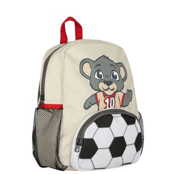 Boys Beige Tiger Backpack
