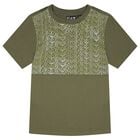 Boys Green Logo T-Shirt, 2, hi-res