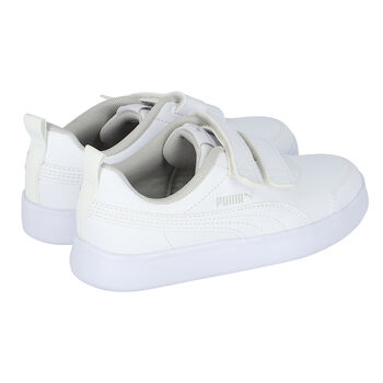 حذاء رياضي كورت فليكس باللون الأبيض للأولاد