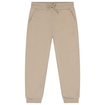Boys Beige Joggers