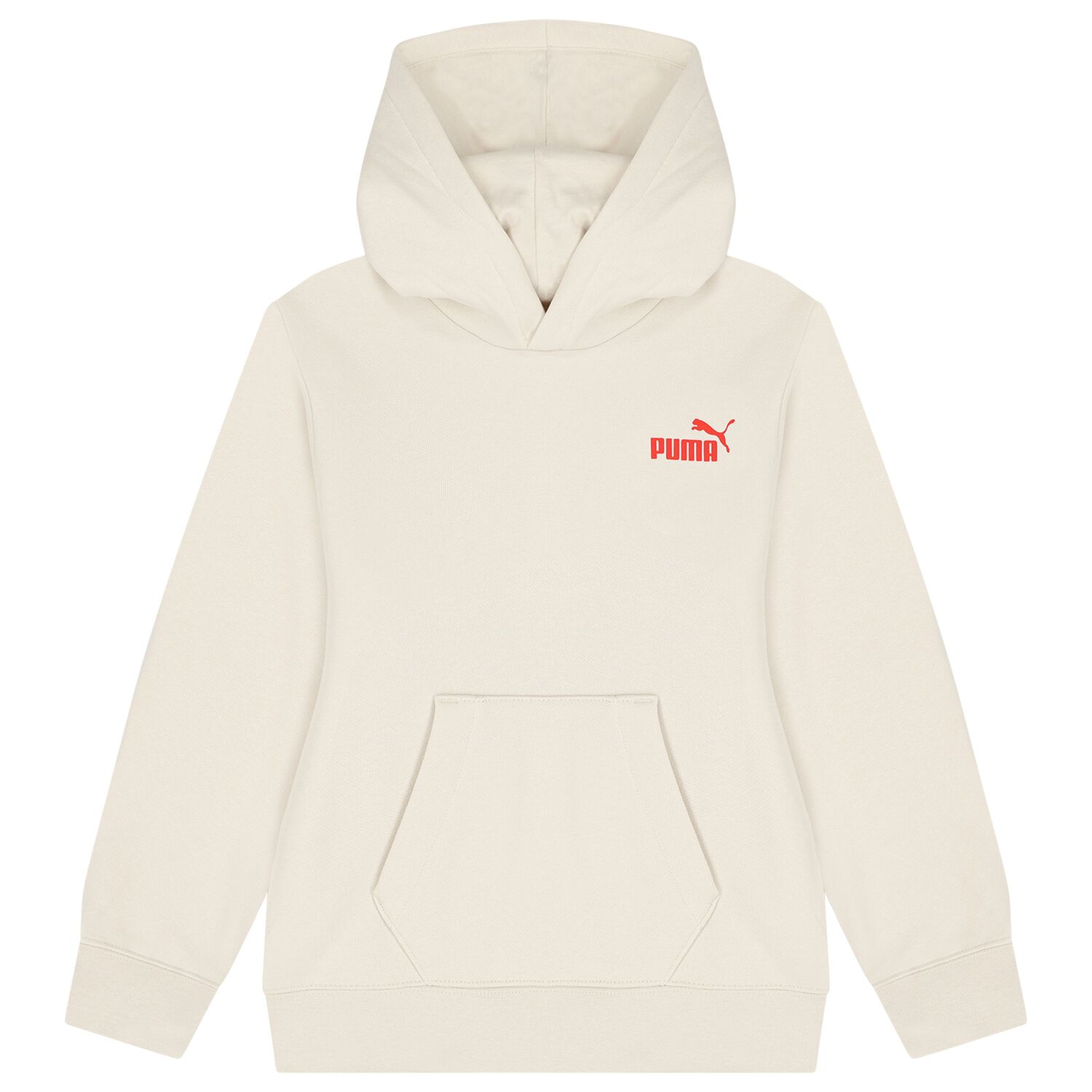 Boys Beige Logo Hooded Top, 2, hi-res