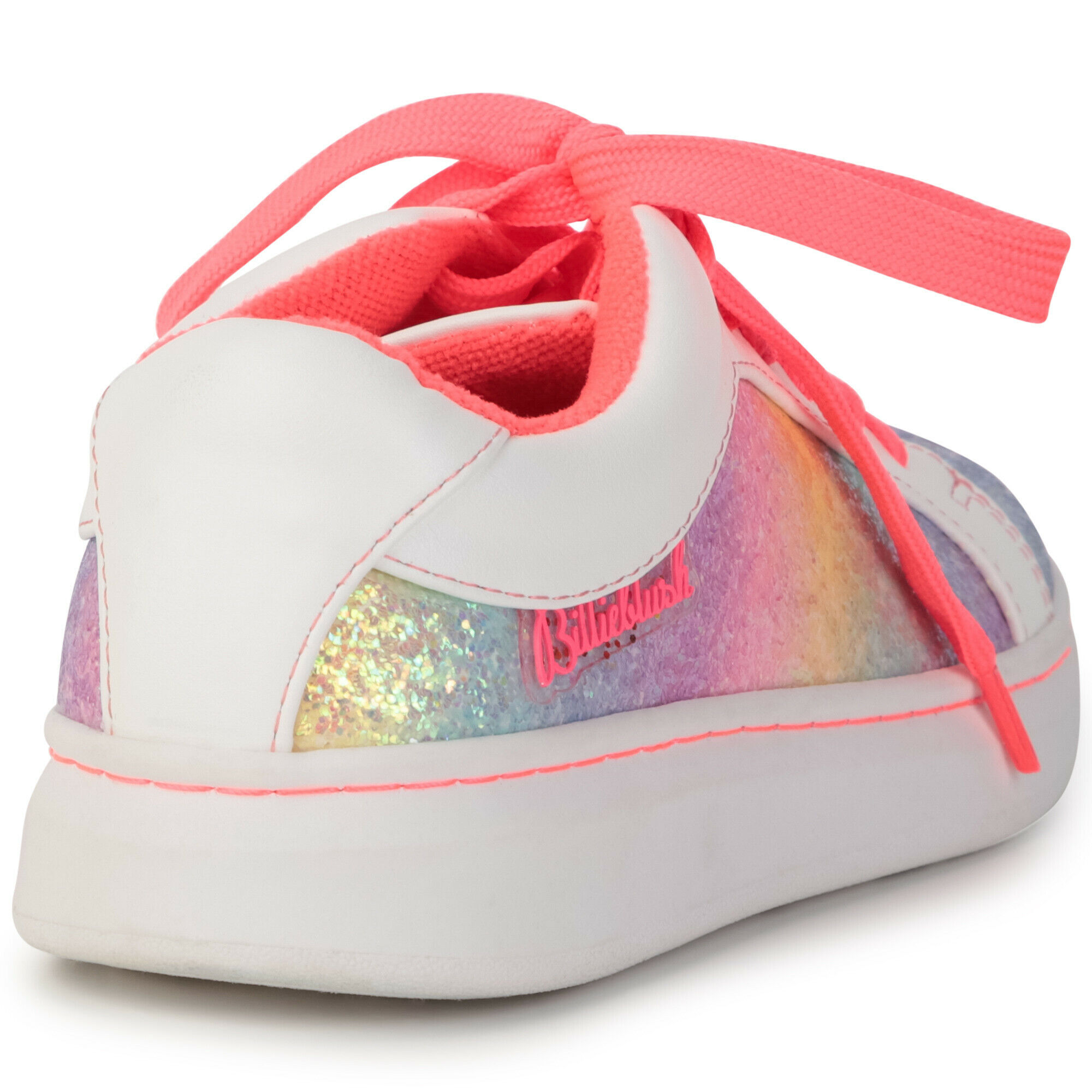 BILLIEBLUSH Girls Rainbow Glitter Trainers Junior Couture USA