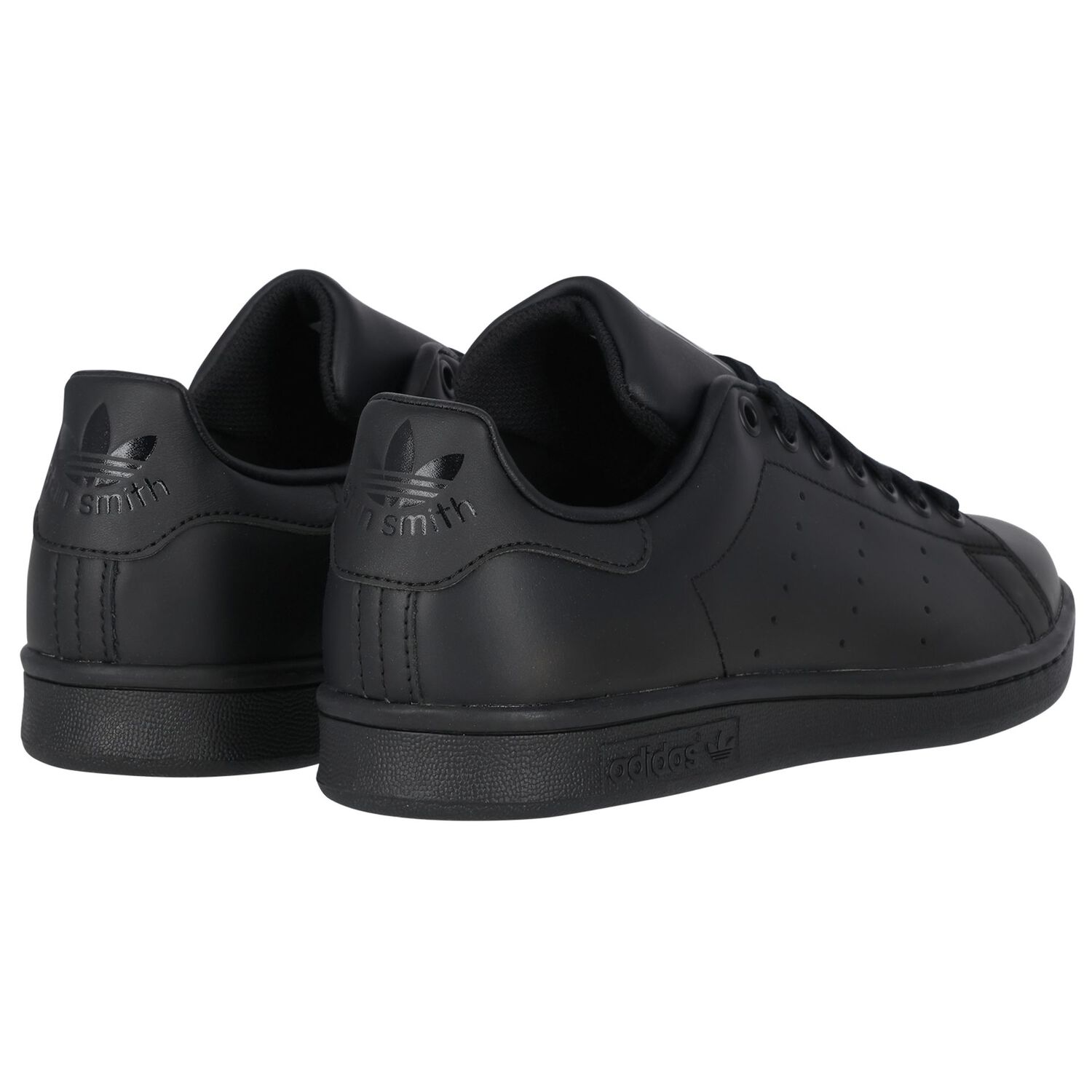 Black Stan Smith Trainers, 1, hi-res