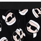 بنطلون رياضى للاولاد بشعار ايكونك باللون الاسود , 1, hi-res