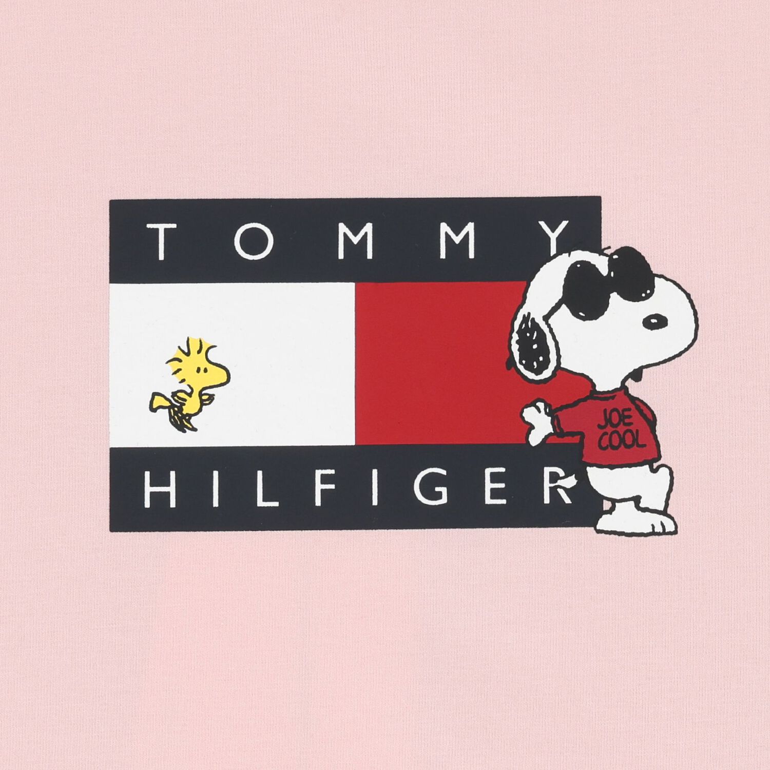 Girls Pink Snoopy Logo T-Shirt, 2, hi-res