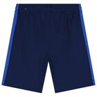 Boys Blue Logo Dri-Fit Shorts, 1, hi-res