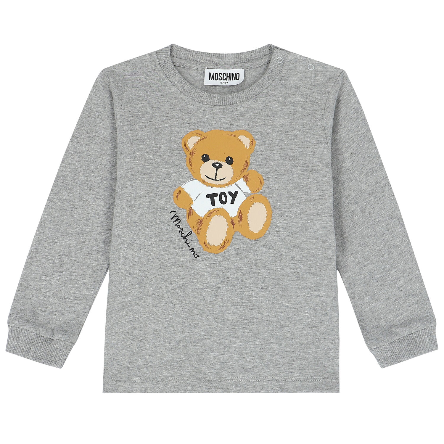 Grey & Ivory Teddy Logo Trousers Set, 3, hi-res image number null
