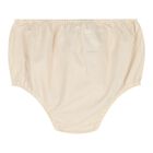 Baby Girls Beige Floral Striped Dress Set, 1, hi-res