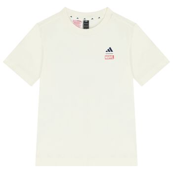 Boys Ivory Marvel Spider Man T-Shirt