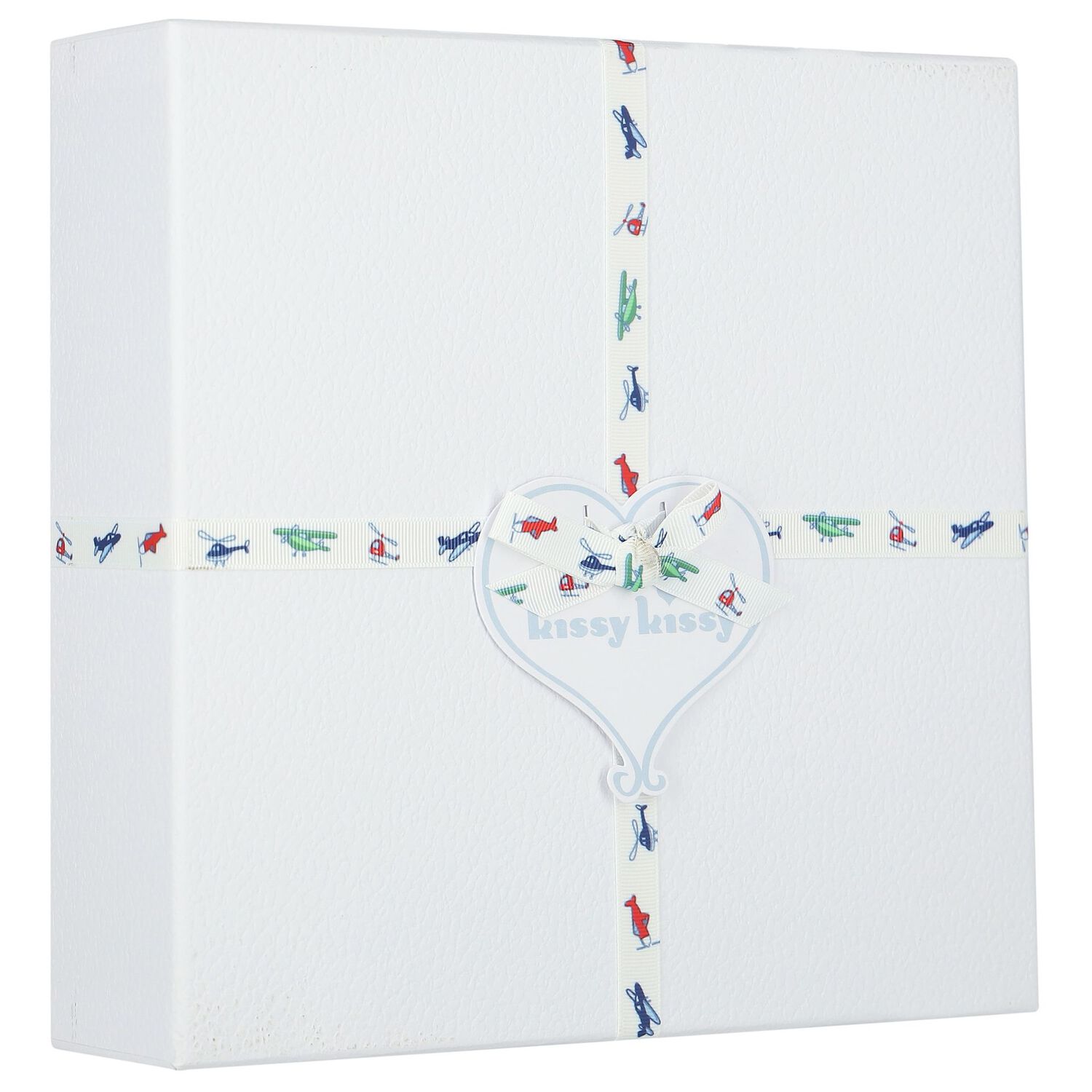 طقم هدية أفرول أولا بطبعة طائرة باللون الأبيض, 1, hi-res