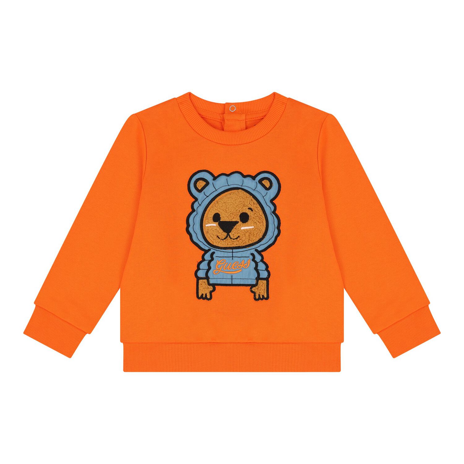 Baby Boys Orange & Black Tracksuit, 1, hi-res image number null