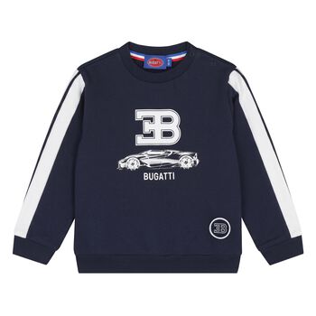 Younger Boys Navy Blue Sweatshirt