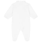 Baby Girls Ivory Floral Babygrow, 2, hi-res