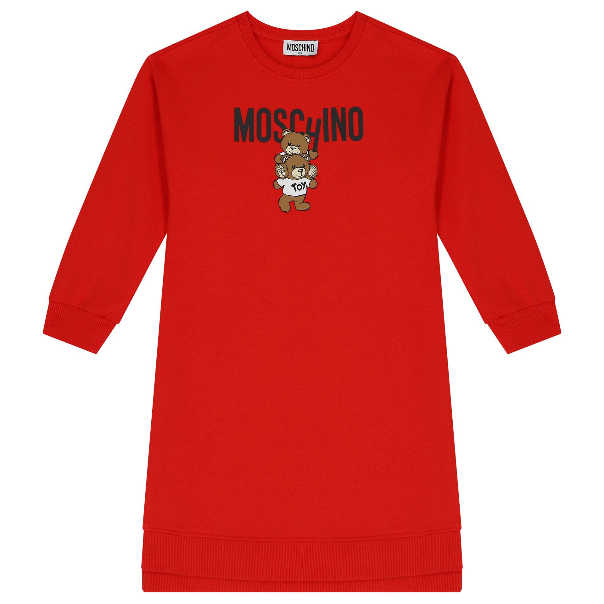 Girls red moschino dress cheap