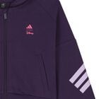 توب بنات هودى بسحاب بالشعار بطبعه ديزنى باللون البنفسجى , 1, hi-res