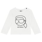 Younger Boys Black & White Logo Tracksuit Set, 1, hi-res