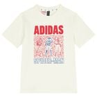 Boys Ivory Logo Marvel T-Shirt, 1, hi-res