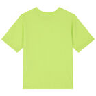 تيشيرت بالشعار باللون الأخضر والأبيض, 2, hi-res